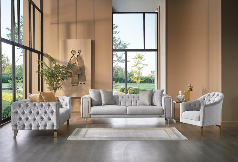 Montego Accent Chair (Lara Beige) 1 Piece - 15-MNT-203058-01-0