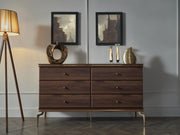 Montego Dresser Mirror (Montego Walnut)..1 Piece - Gate FurnitureMirror