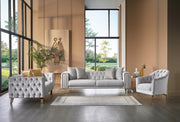 Montego Love Seat (Lara Beige)  2Pieces - 15-MNT-203058-02-0