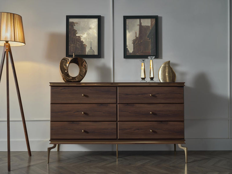 Montego Nightstand (Montego Walnut)..2 Pieces - Gate FurnitureLoveseat