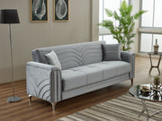 Montero 3-pieces (Sofa & Loveseat & Chair) Livingroom in Cream - 200-SIM-MON-VELVET938-321