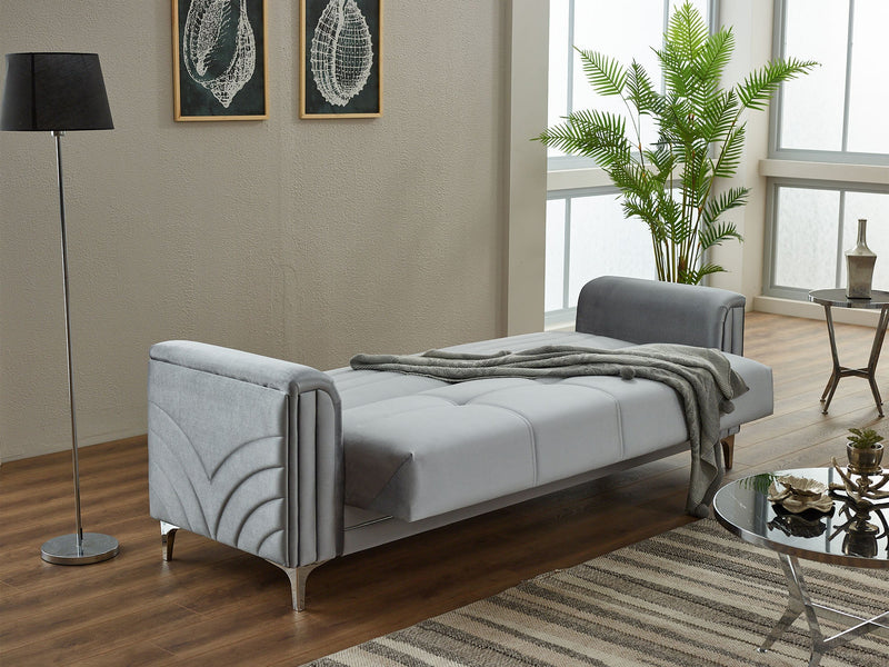 Montero 3-pieces (Sofa & Loveseat & Chair) Livingroom in Cream - 200-SIM-MON-VELVET938-321