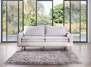 Monthey Oak/Light Gray Sofa - FM63008OA-LG-SF