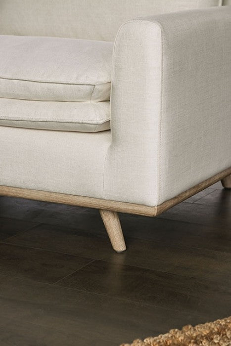 Monthey Oak/Linen White Sofa - FM63008OA-SF