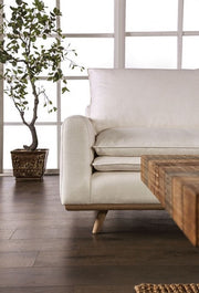 Monthey Oak/Linen White Sofa - FM63008OA-SF