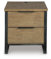 Montia Light Brown End Table - T602-3