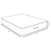 Montlake 14-inch Queen Cool Firm Memory Foam Hybrid Mattress - 350411Q