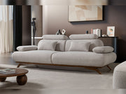 Monza 3-pieces (Sofa & Loveseat & Chair) Livingroom Set in Cream - 200-ST-MON-SOFT03-321