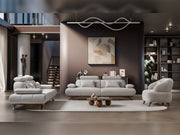 Monza 3-pieces (Sofa & Loveseat & Chair) Livingroom Set in Cream - 200-ST-MON-SOFT03-321
