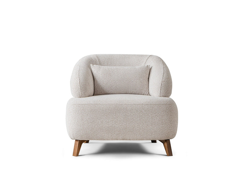 Monza 3-pieces (Sofa & Loveseat & Chair) Livingroom Set in Grey - 200-ST-MON-SOFT13-321