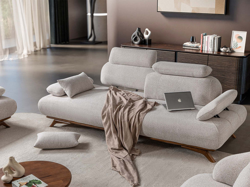 Monza Convertible Sofa in Grey - 200-ST-MON-SOFT13-3