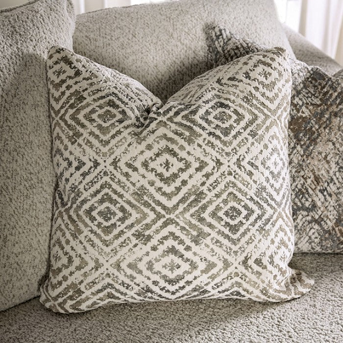 Moorpark Off-White Loveseat - SM6092-LV