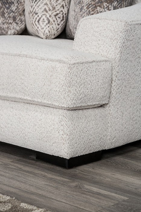 Moorpark Off-White Sectional - SM6092-SECT