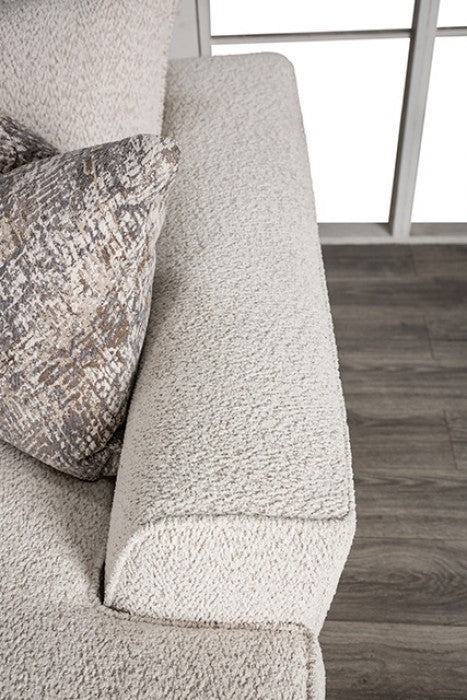 Moorpark Off-White Sectional - SM6092-SECT