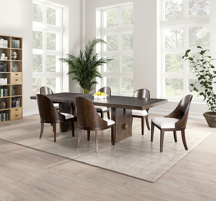 Morden Dark Walnut Dining Table - FM3420BR-T-TABLE