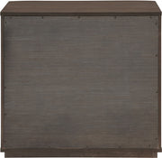 Morino 28" Oak Veneer And Solid Wood Nightstand in Brown - MorinoBrown-NS