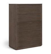 Morino Oak Veneer And Solid Wood Chest in Brown - MorinoBrown-CH