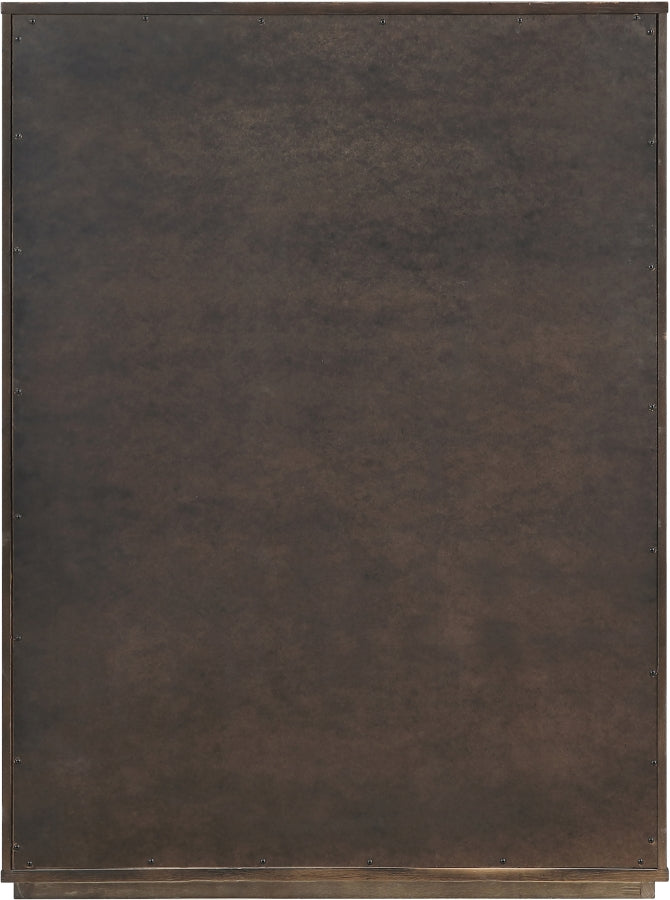 Morino Oak Veneer And Solid Wood Chest in Brown - MorinoBrown-CH