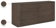 Morino Oak Veneer And Solid Wood Dresser in Brown - MorinoBrown-D