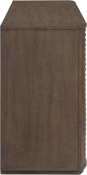 Morino Oak Veneer And Solid Wood Dresser in Brown - MorinoBrown-D