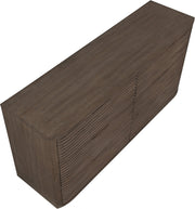 Morino Oak Veneer And Solid Wood Dresser in Brown - MorinoBrown-D