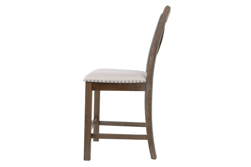 Moriville Beige Counter Height Bar Stool (Set of 2) - Gate FurnitureBarstool