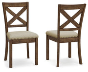 Moriville Beige Dining Chair (Set of 2) - D631-01X2