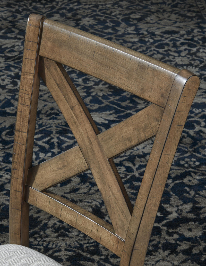 Moriville Beige Dining Chair (Set of 2) - D631-01X2