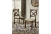Moriville Beige Dining Table and 6 Chairs - Gate FurnitureDining Room Set