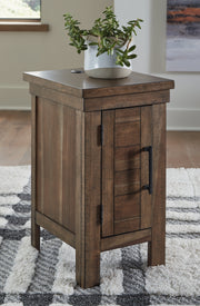 Moriville Coffee Table with 2 End Tables in Grayish Brown - PKG015592