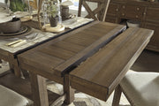 Moriville Grayish Brown Counter Height Set - Gate FurnitureCounter Height Set