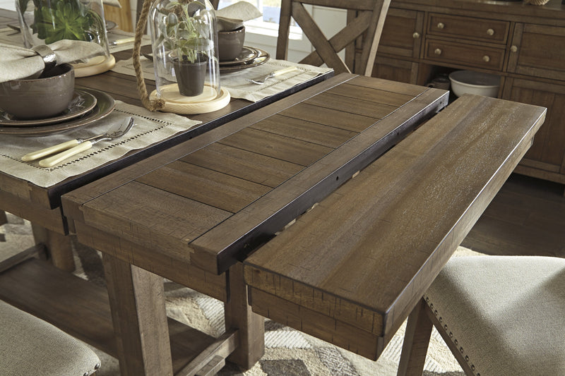 Moriville Grayish Brown Counter Height Set - Gate FurnitureCounter Height Set