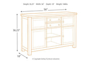 Moriville Grayish Brown Dining Server - Gate FurnitureCabinet