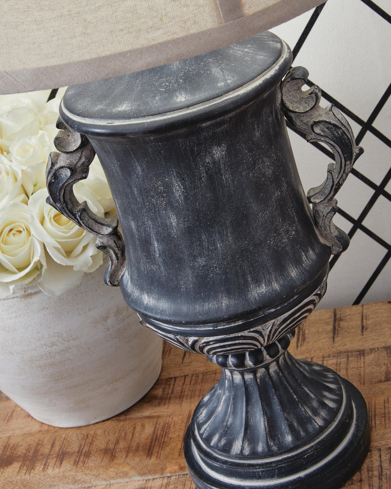 Morvanford Antique Black Table Lamp - L235834