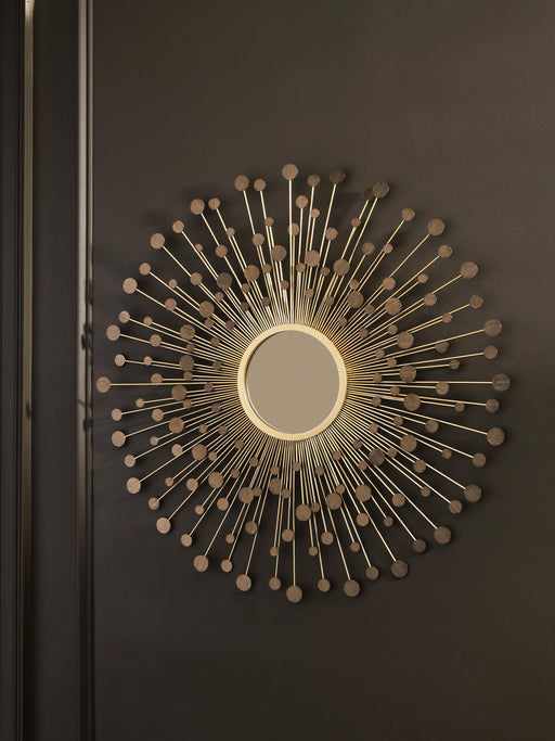 Morwenna Bronze/Gold Finish Accent Mirror - A8010392