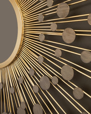 Morwenna Bronze/Gold Finish Accent Mirror - A8010392