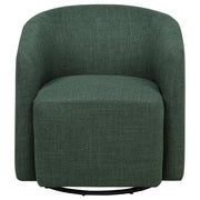 Mossbrook Fabric Upholstered Swivel Accent Chair Green - 903222