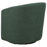 Mossbrook Fabric Upholstered Swivel Accent Chair Green - 903222