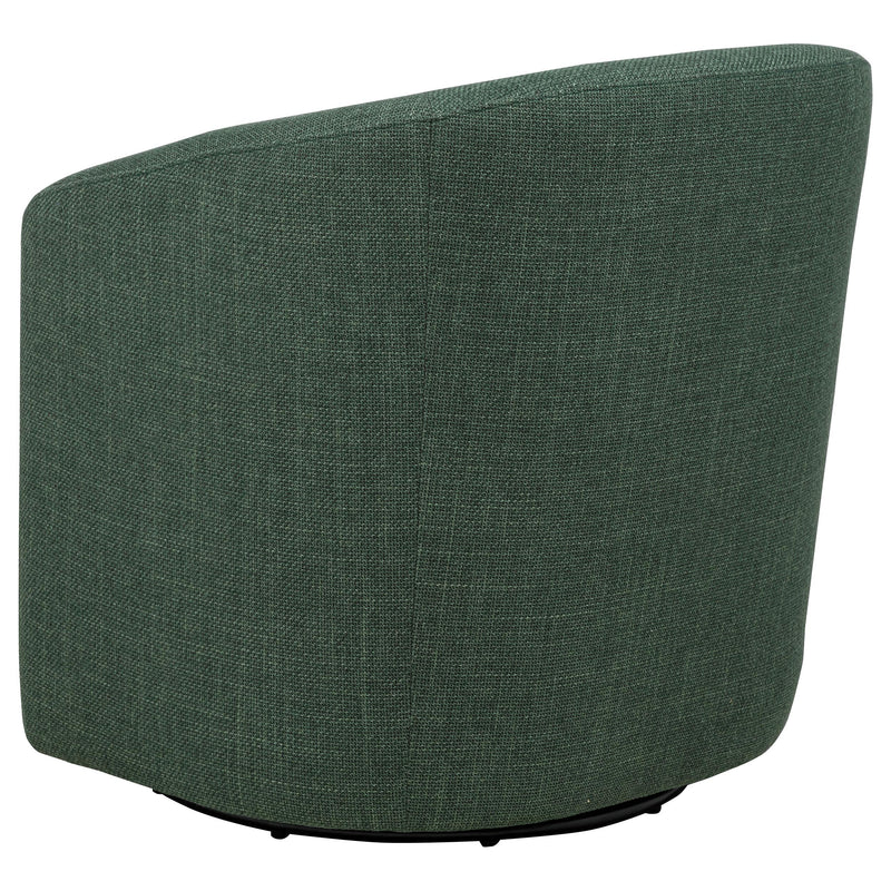 Mossbrook Fabric Upholstered Swivel Accent Chair Green - 903222