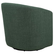 Mossbrook Fabric Upholstered Swivel Accent Chair Green - 903222