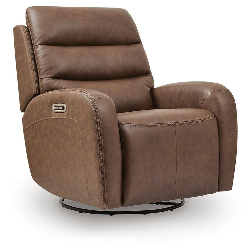 Motion-Max Saddle Swivel Glider Power Recliner - PCU1550195