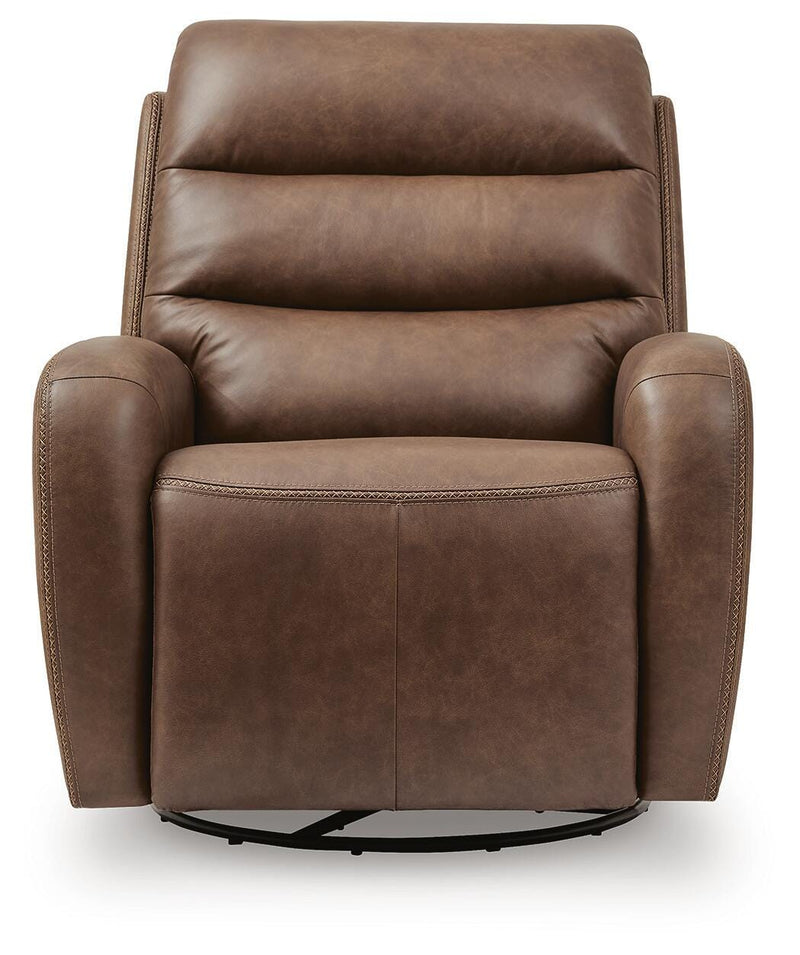 Motion-Max Saddle Swivel Glider Power Recliner - PCU1550195