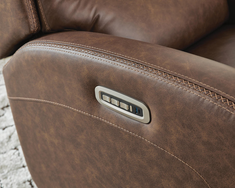 Motion-Max Saddle Swivel Glider Power Recliner - PCU1550195