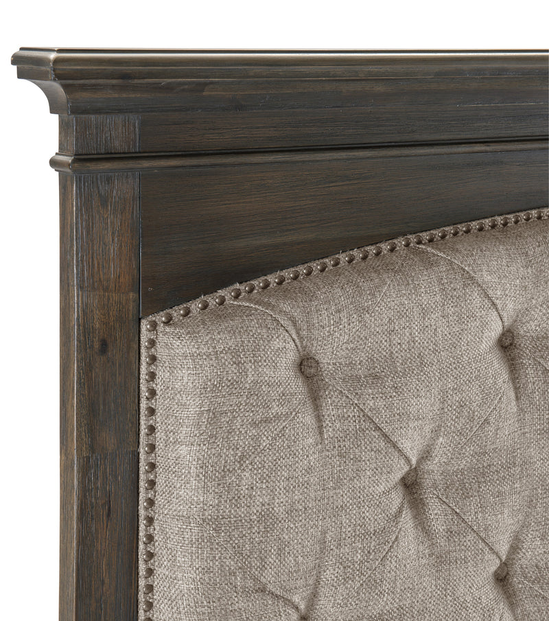 Motsinger Brown Upholstered Panel Bedroom Set - Gate FurnitureBedroom Set