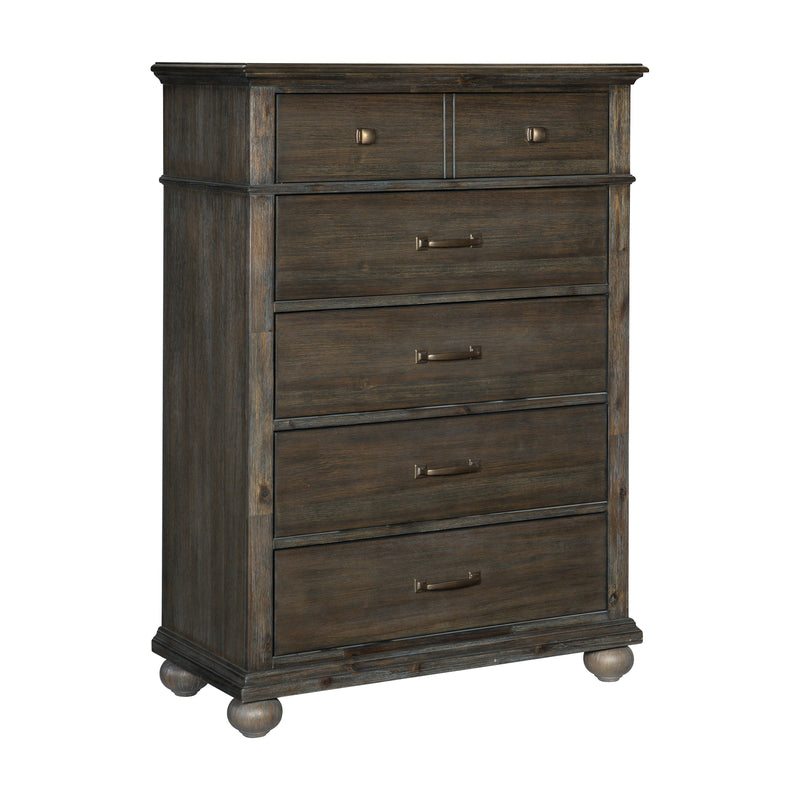 Motsinger Brown Upholstered Panel Bedroom Set - Gate FurnitureBedroom Set