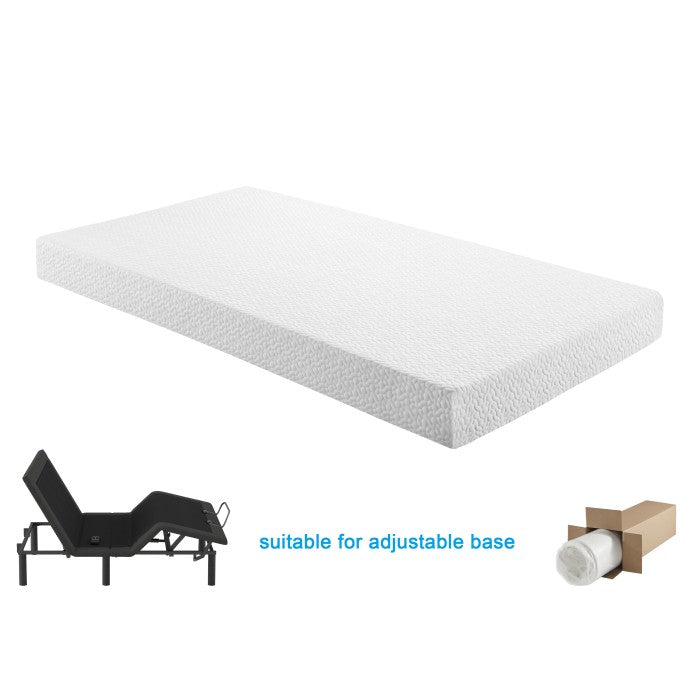 MT-G06F 6" Full Gel-Infused Memory Foam Mattress - MT-G06F