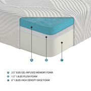 MT-G10EK 10" Eastern King Gel-Infused Memory Foam Mattress - MT-G10EK