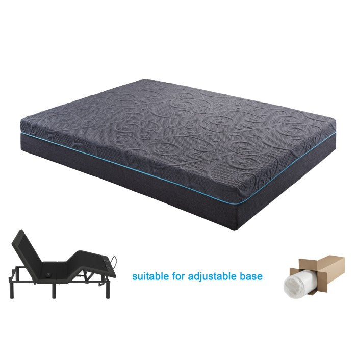 MT-H08Q 8" Queen Gel-Infused Memory Foam Hybrid Mattress - MT-H08Q