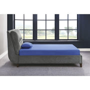 MT-PG07BLT 7" Blue Twin Gel-Infused Memory Foam Mattress and Pillow Set - MT-PG07BLT