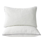 MT-SUNPQ Queen Size Shredded Memory Foam Pillow (2pc/Box), Set of 2 - MT-SUNPQ